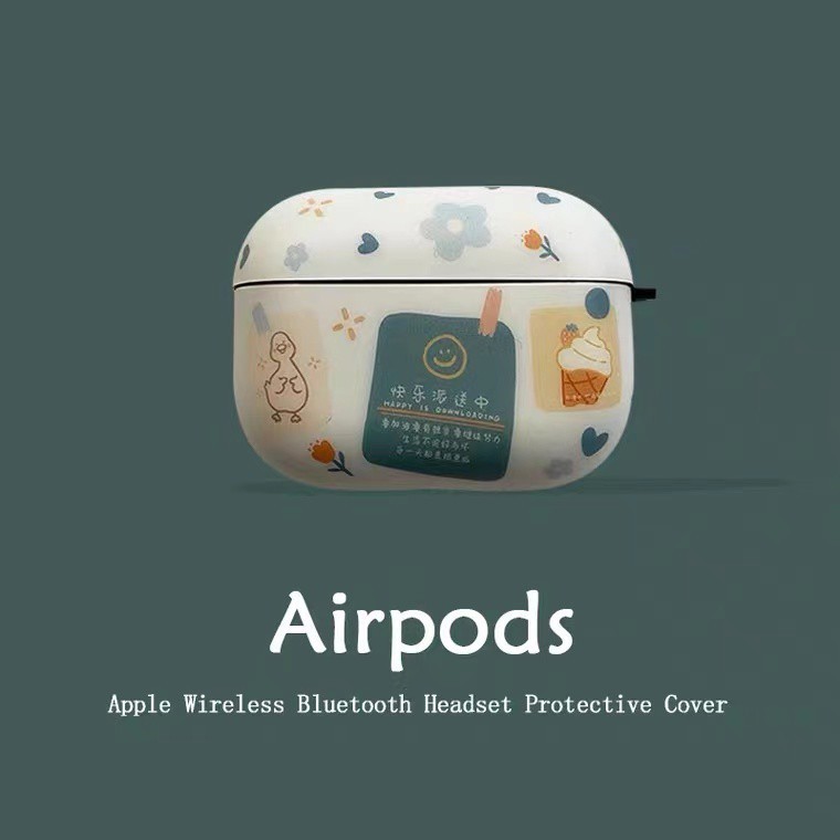 Vỏ Bảo Vệ Hộp Đựng Tai Nghe Bluetooth Không Dây Airpods 2 Pro3