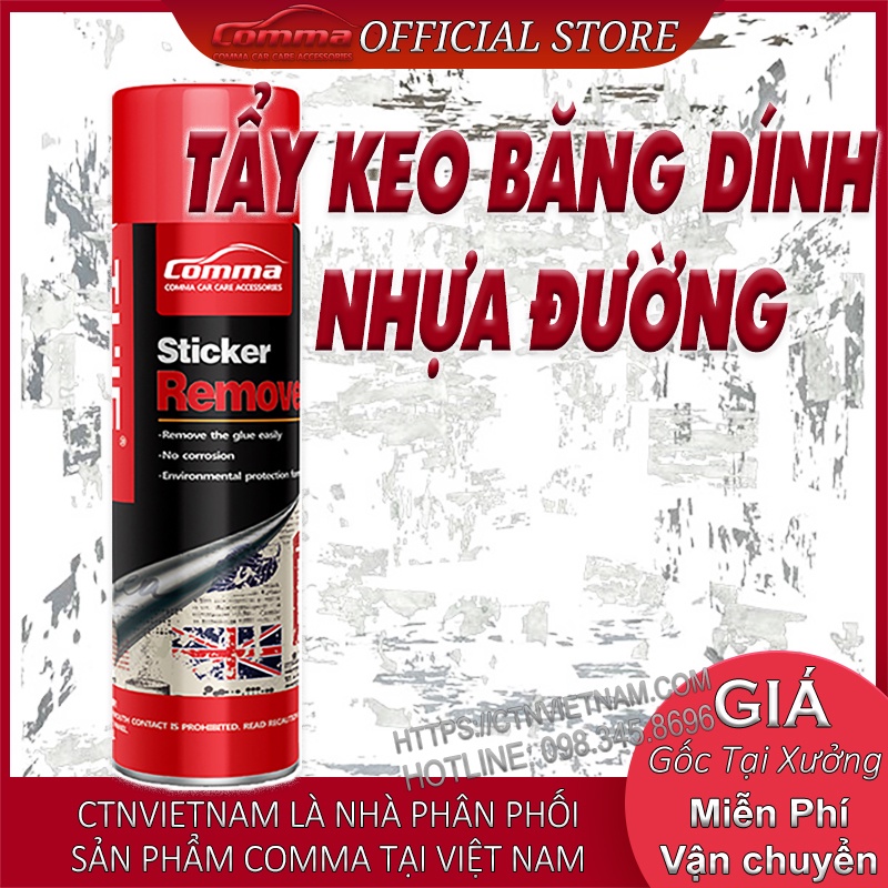 Tẩy Keo Băng Dính, Tẩy Nhựa Đường, Tẩy Keo Decal Xe Máy Trên Đồ Nhựa, Kính, Ô tô, Nội Thất Sticker Remover