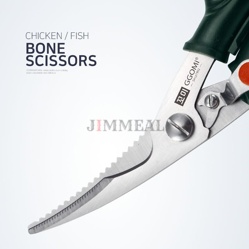 [Chính Hãng] Kéo Cắt Gà Hàn Quốc GGOMI GG164 Cao Cấp