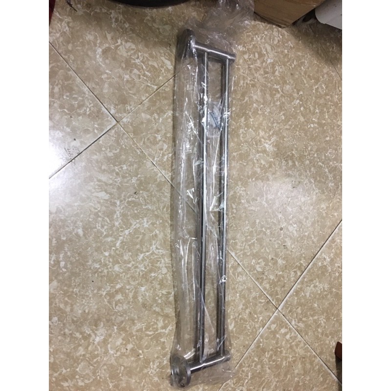 Giá treo khăn kép inox bắn thường kt dài 60cm-80cm