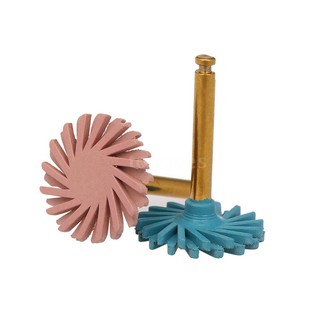Set 6 đĩa xoay đánh bóng răng nha khoa 3 màu tiện dụng