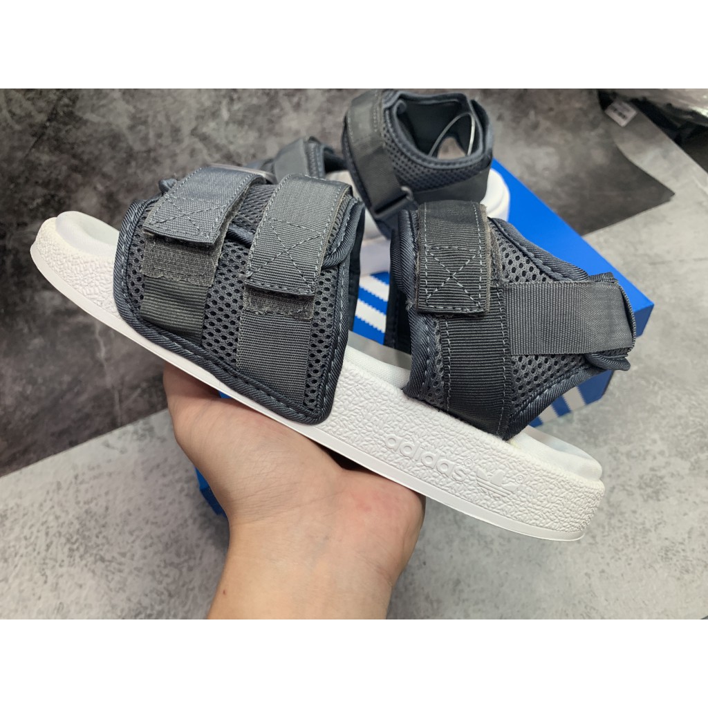 Sandal ADIDAS ADILETTE Grey Nam Nữ Hot 2019