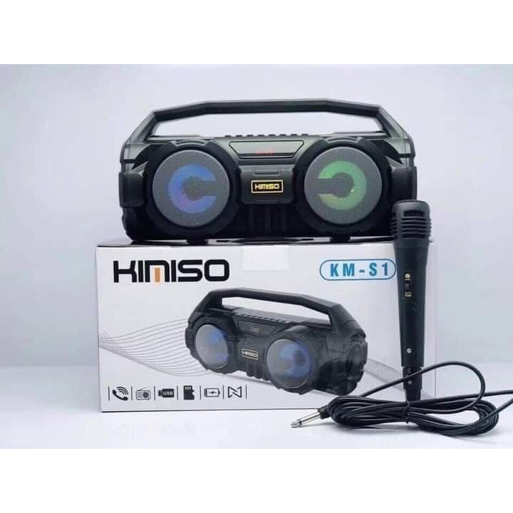 LOA BLUETOOTH KÈM MICRO HÁT KARAOKE