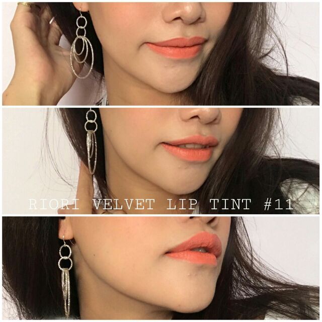 Son kem lì Riori Velet Lip Tint( Tặng 1 Son dưỡng+ 1 Tẩy TBC môi)