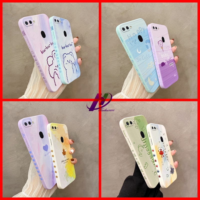 Ốp Lưng OPPO A5S ốp lưng OPPO F9 ốp lưng A3S A16 Ốp Điện Thoại Silicon tpu Mềm Hình Tranh Sơn Dầu Cho OPPO F9 A12 A7 A15 A15S A54 A3S A12E A16K A16E A16