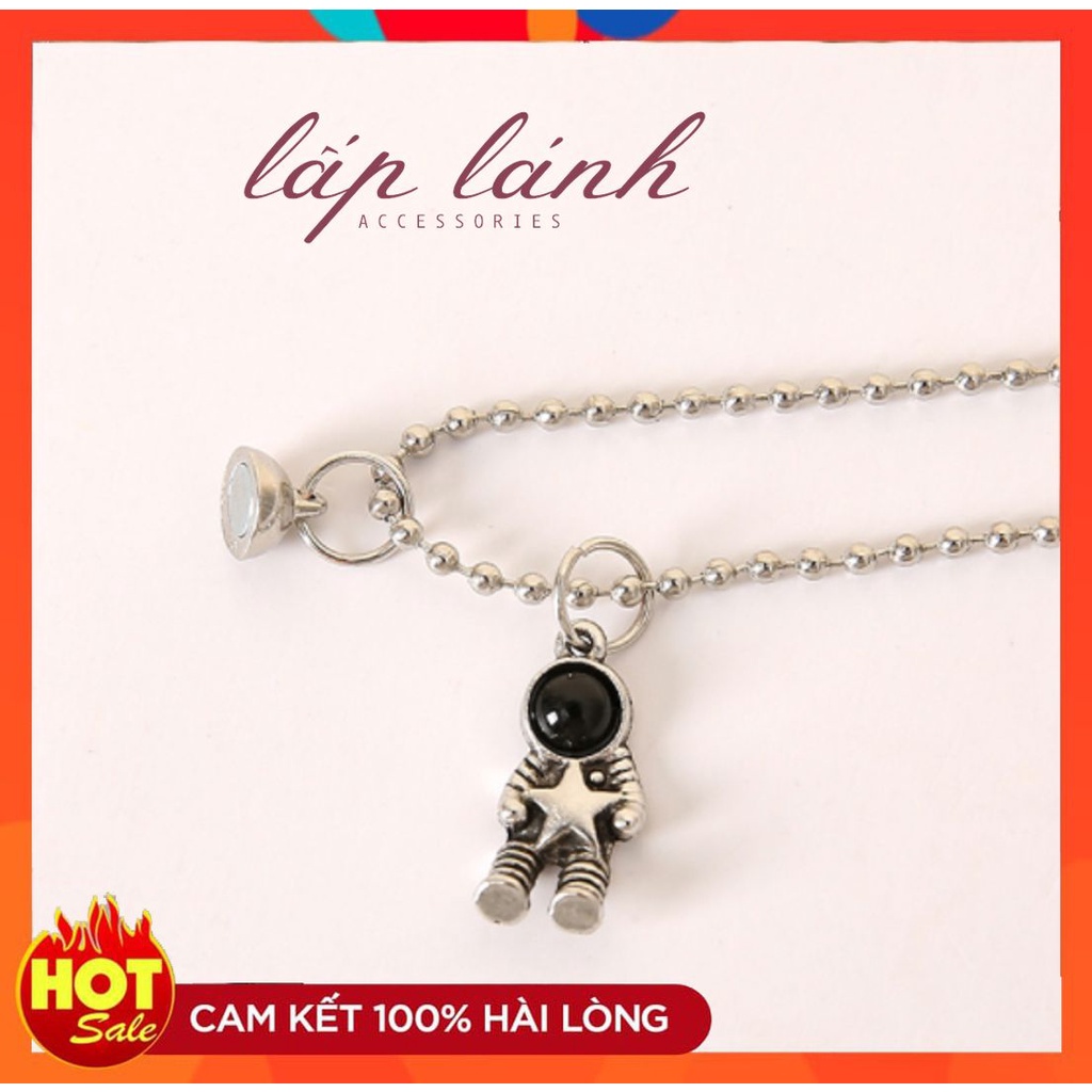 [CÓ SẴN] DÂY CHUYỀN ĐÔI VÒNG CỔ CẶP HÌNH PHI HÀNH GIA QUÀ TẶNG VALENTINE TÌNH BẠN TÌNH YÊU TÌNH NHÂN221VC041