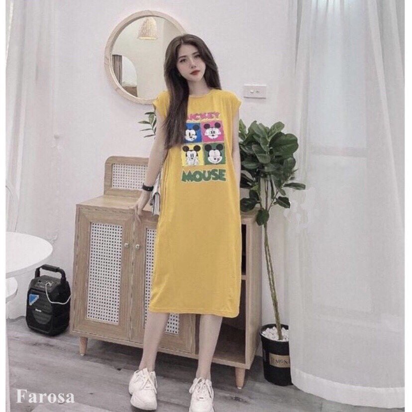 [XẢ HÀNG] Váy xuông nữ họa tiết kiểu chữ A thời trang