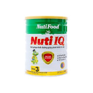 Sữa Nuti IQ Step 3, Nuti Food, 900g, Trẻ 1-2 Tuổi