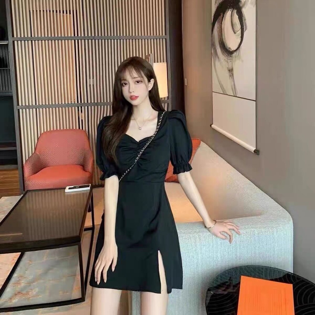 Đầm nữ đầm đi biển đầm bigsize nữ đầm dự tiệc sang trọng đầm đi tiệc đầm thiết kế đầm đen đầm khoét eo đầm vintage