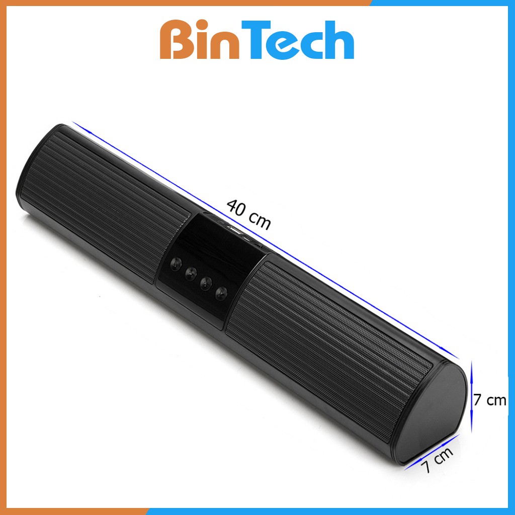 Loa bluetooth speaker A2 dáng dài 2 loa cực đỉnh, kiểu dáng sang trọng hỗ trợ thẻ nhớ, đài FM