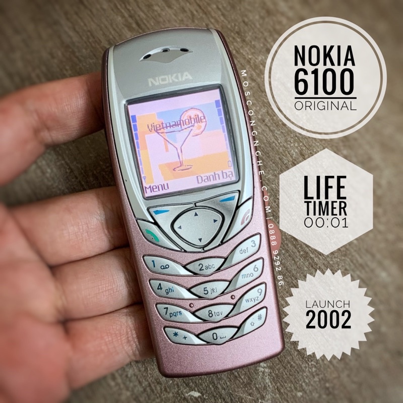 2021 - Nokia 6100 Original | Ra đời từ năm 2002.