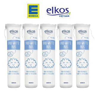 *Hàng Auth* Bông Tẩy Trang-Elkos-100% Cotton Đức 140 Miếng