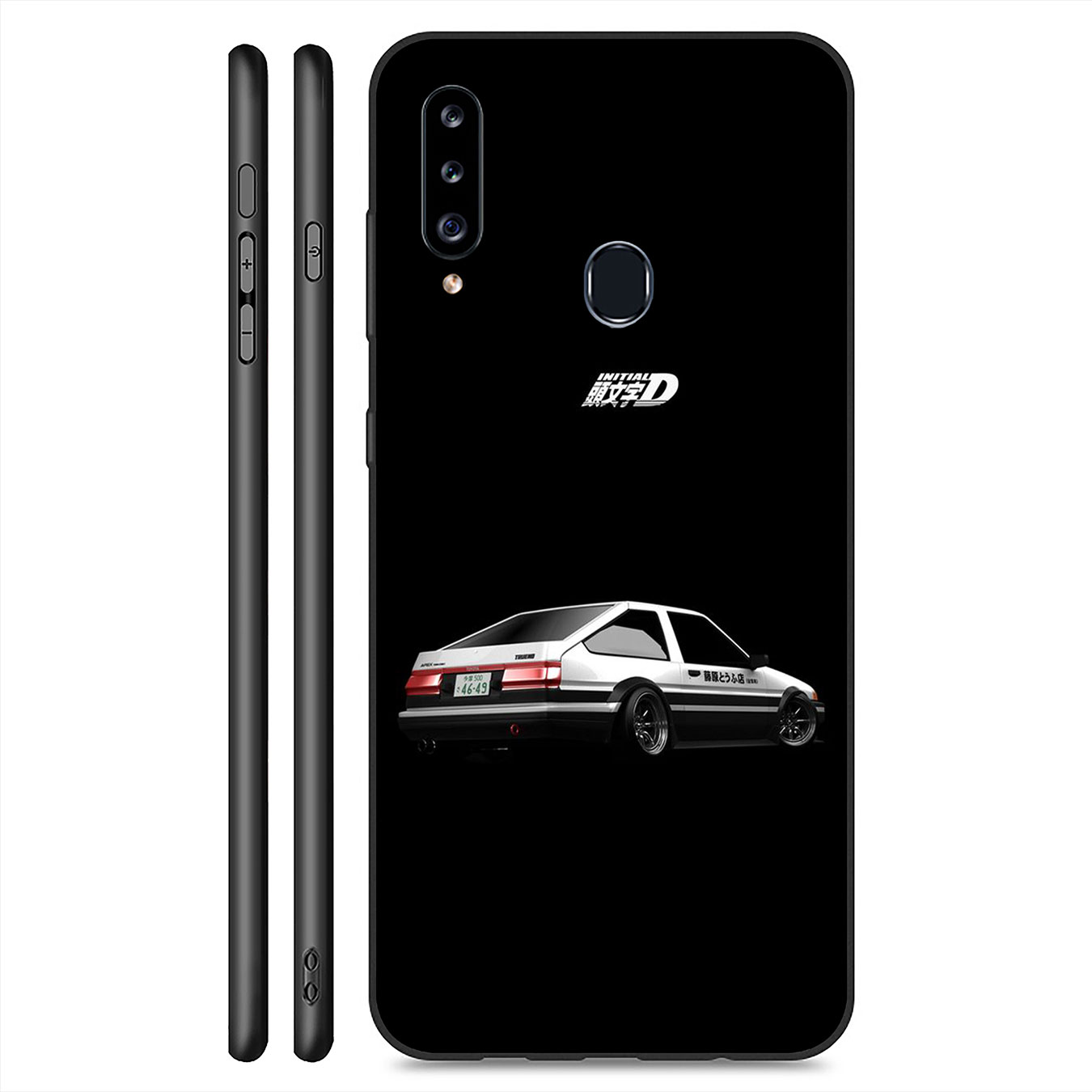 Ốp Điện Thoại Silicon Mềm Hình Initial D Ae86 K122 Cho Samsung Galaxy Note 20 Ultra Note 10 Plus Lite 8 9 S7 Edge M11