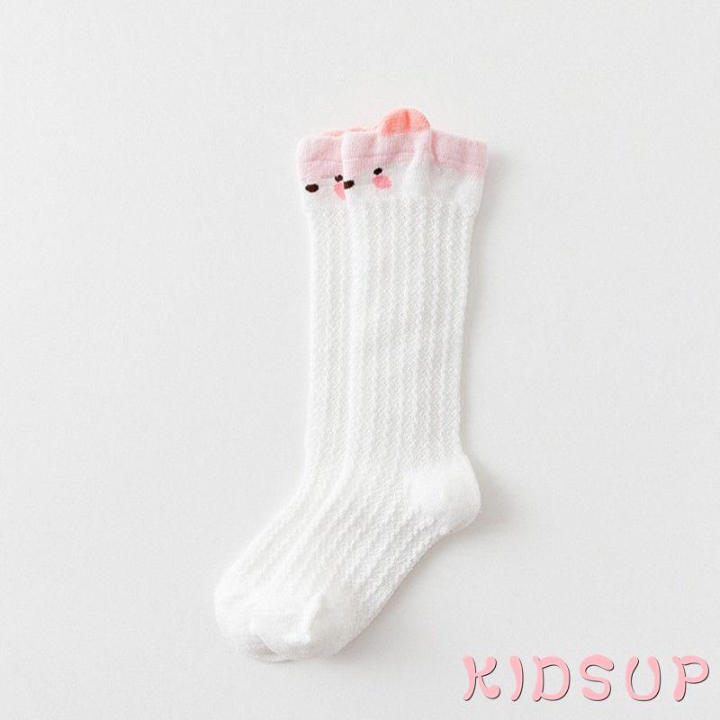 Vớ từ cotton mềm họa tiết hoạt hình xinh xắn dành cho bé gái