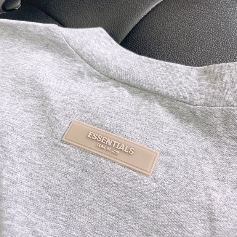 Áo Tee FOG Fear of God ESSENTIALS SS22 1977 Grey Cao Cấp full tag túi