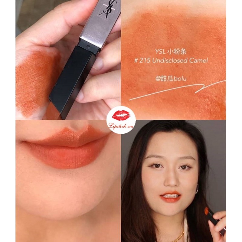 Son YSL Rouge Pur Couture The Slim Glow Matte 215 No Taboo Chili ( Mới Nhất ) | BigBuy360 - bigbuy360.vn