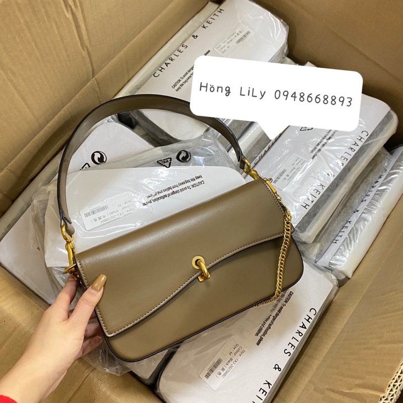 Túi xách nữ Cn.k bản xuất full tang sz28
