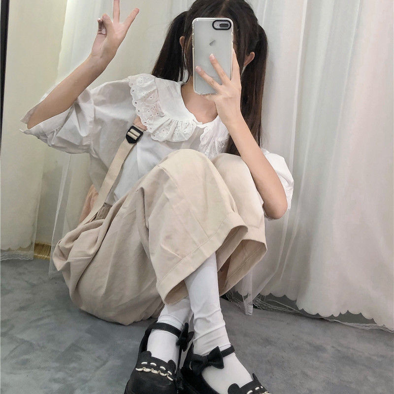 Quần Ống Rộng Phong Cách Hàn Quốc Dễ Thương Dành Cho Nữ | BigBuy360 - bigbuy360.vn