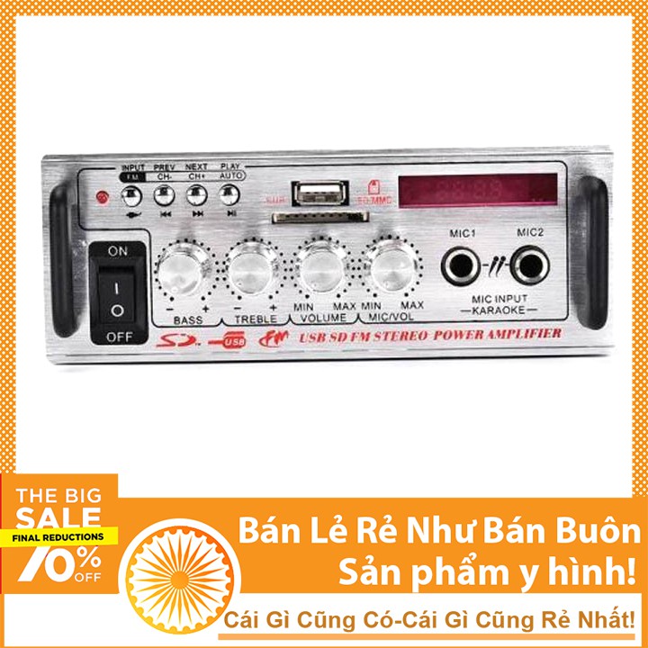 Âm Ly Karaoke, Amly Mini 300W Nghe Nhạc Chất AV-08