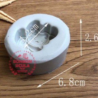 KHUÔN SILICONE 3D MÈO THẦN TÀI