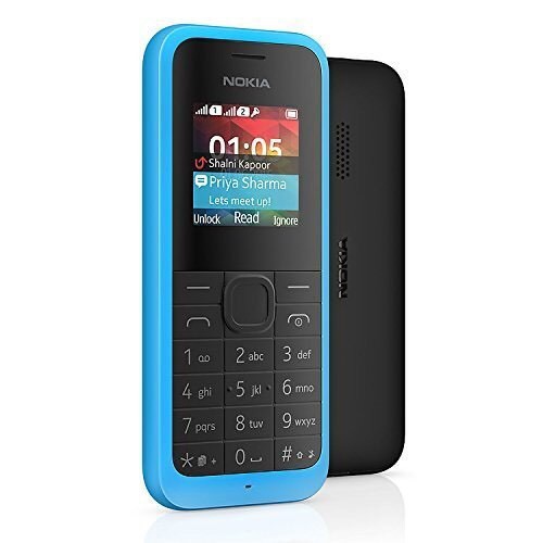 Điện thoại giá rẻ nokia 105 (2016) 1 sim sạc dẹt + pin kèm theo