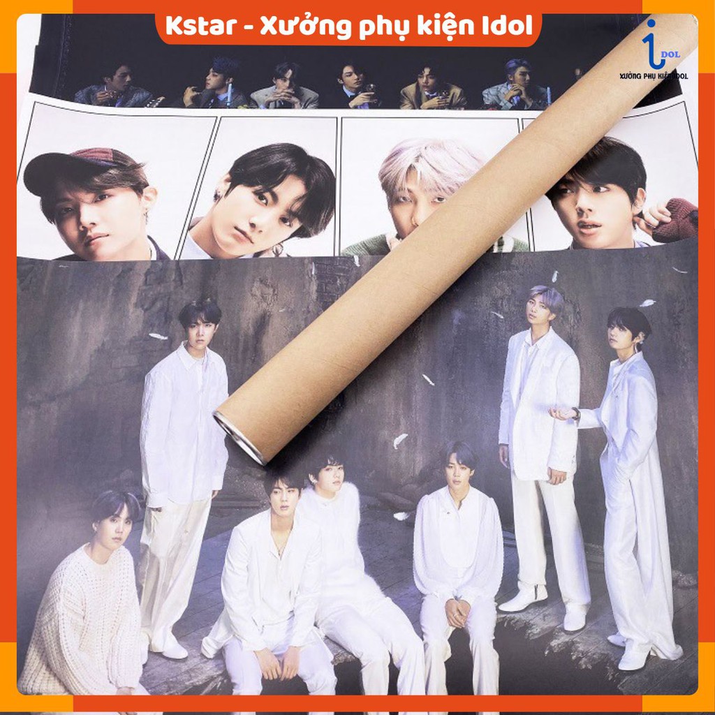 Poster và Gift Map of the soul 7 OFFICAL | BigBuy360 - bigbuy360.vn