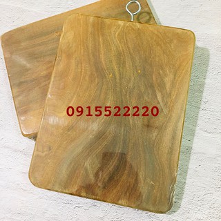 Thớt nghiến thớt vuông bằng gỗ nghiến chuẩn nhiều kích thước tự chọn