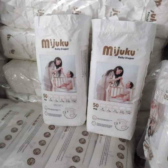 Combo 100 bỉm quần mijuku size M,l,xl,xxl,xxxl