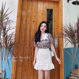 [SIÊU RẺ] [HÀNG THIẾT KẾ] SƠ MI CỔ HOA