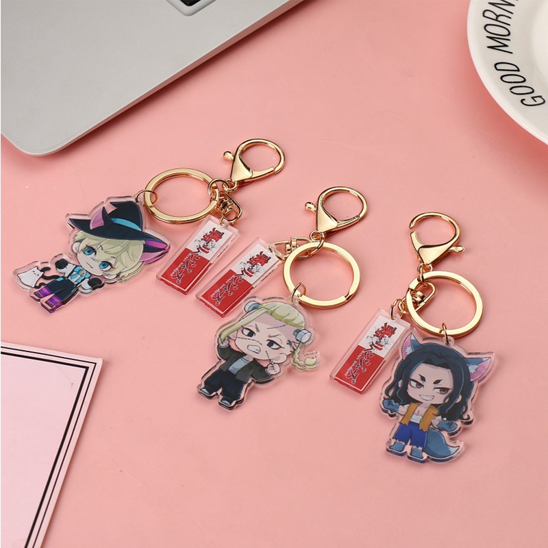 Móc khóa hình nhân vật Anime xinh xắn