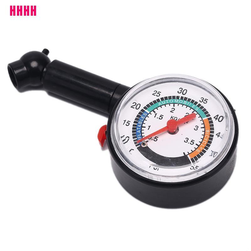Đồng Hồ Đo Áp Suất Lốp Xe Hơi / Xe Máy 0-50 Chuyên Dụng