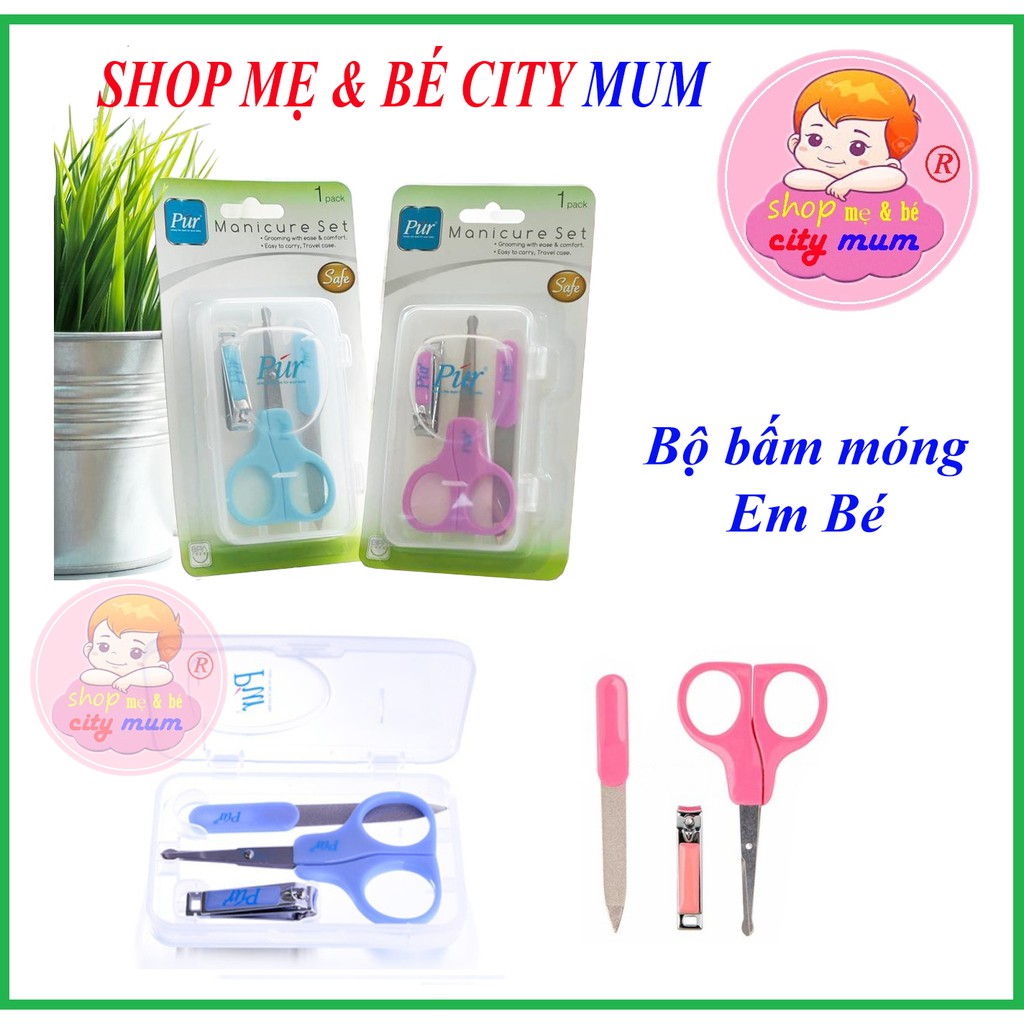 Bộ / Dụng cụ bấm móng tay Pur ( hàng Thái Lan )