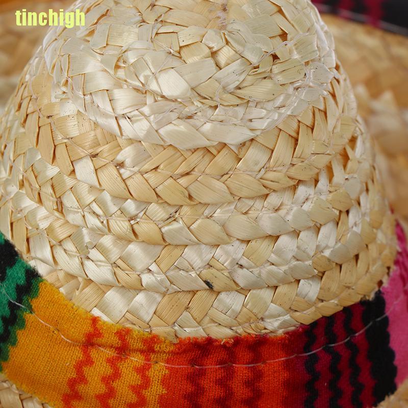 Mũ Rơm Mini Bảo Vệ Chống Nắng Cho Thú Cưng