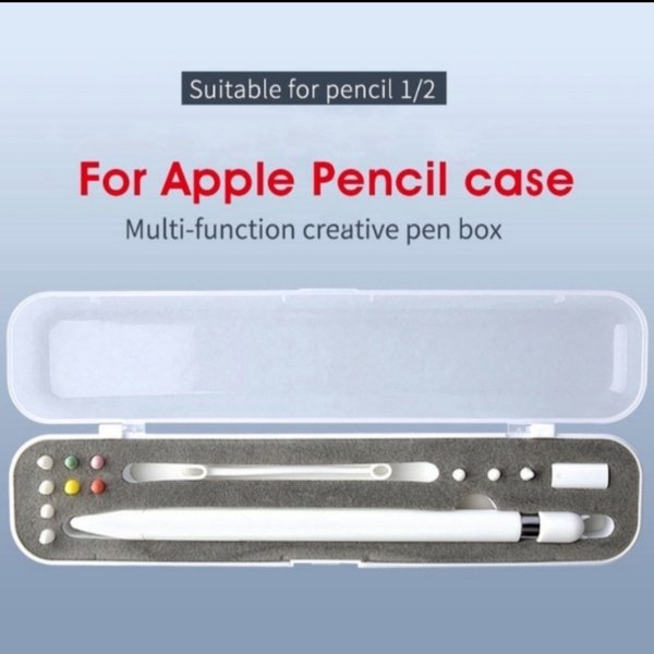 Vỏ Bảo Vệ Bút Cảm Ứng Apple Pencil 1 2 Trong Suốt Tiện Dụng