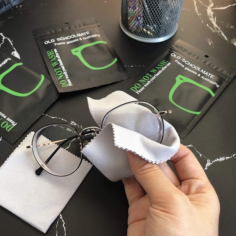 Bộ 1/3 Khăn Lau Mắt Kính Bằng Nano Mềm Dày Chống Sương Mù Tái Sử Dụng Được