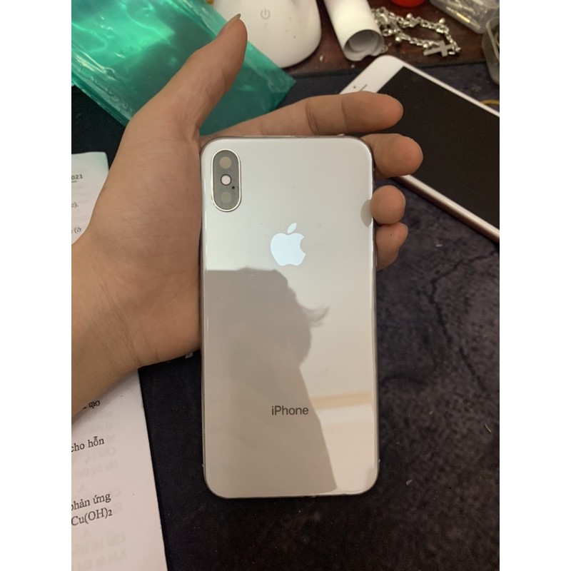 Cụm lưng zin iphone X chính hãng