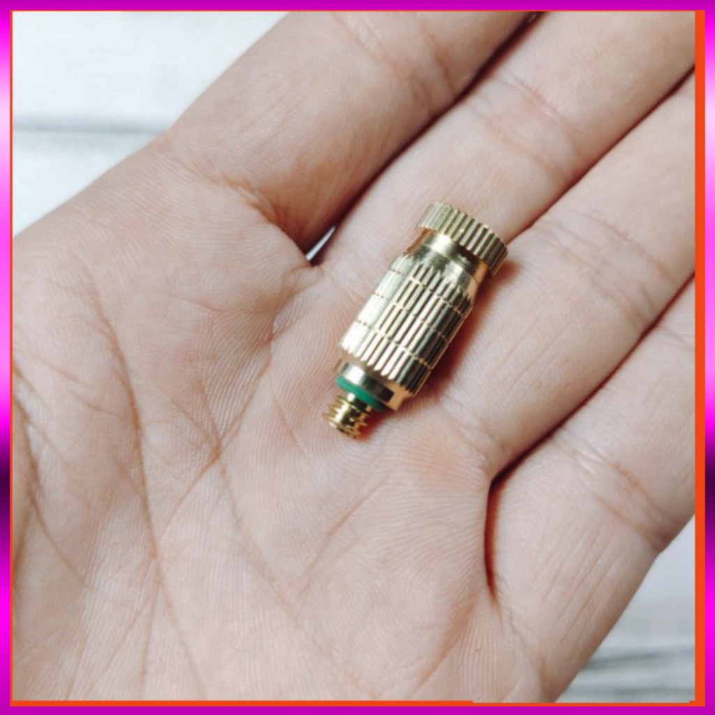 [GIÁ TỐT] 15 Đầu Béc Phun Sương Bằng Chất Liệu Đồng Thau