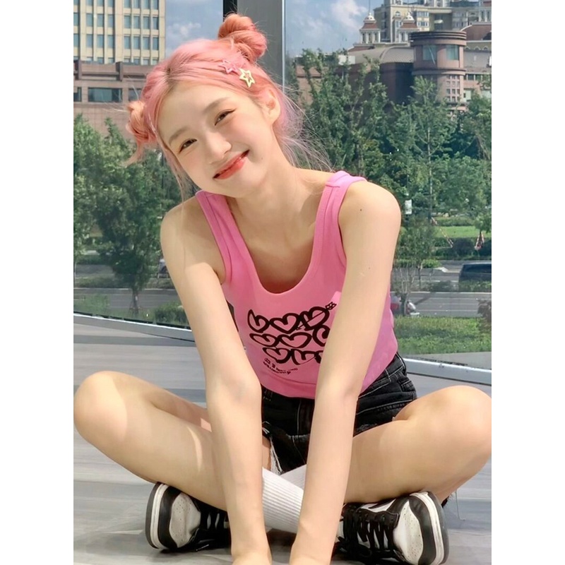 Áo Hai Dây Mỏng Mùa Hè Mẫu Mới Ngọt Ngào Phong Cách bm niche Nóng Bỏng Cho Nữ