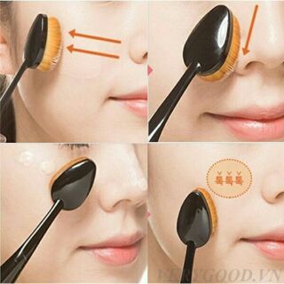 Cọ tán kem nền siêu mịn