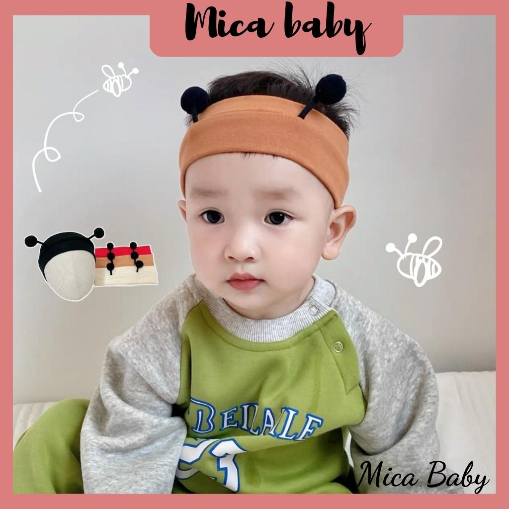 Băng đô turban kiểu dáng chú ong đáng yêu cho bé Mica baby BD30