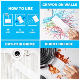 [GIA_DỤNG_NHẬP_KHẨU] MIẾNG CHÙI RỬA ĐA NĂNG MR. CLEAN MAGIC ERASER, 12 MIẾNG
