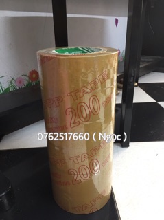 Băng keo 200 yard ( đục , trong )
