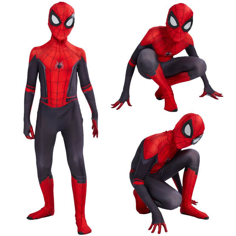 Bộ Đồ Liền Thân Hóa Trang Người Nhện Marvel Peter Parker Cho Người Lớn Và Trẻ Em