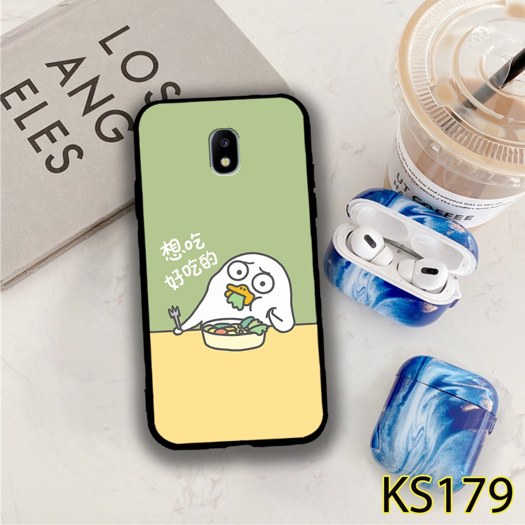 Ốp lưng Samsung J3-2016/J3 Pro in hình ICON chú vịt  2D đẹp, độc, lạ_KINGSTORE.HN_Ốp SS J310/J330