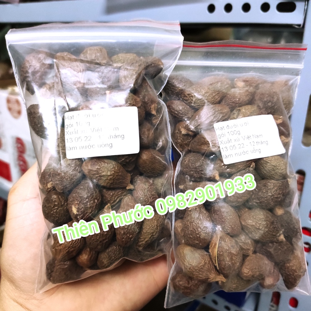 Hạt Đười Ươi loại 1 nở nhiều - 100g