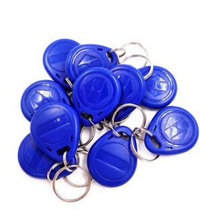 Thẻ từ rfid 125khz chip TK4100 móc khóa loại chỉ đọc dành cho khóa điện tử bãi gửi xe