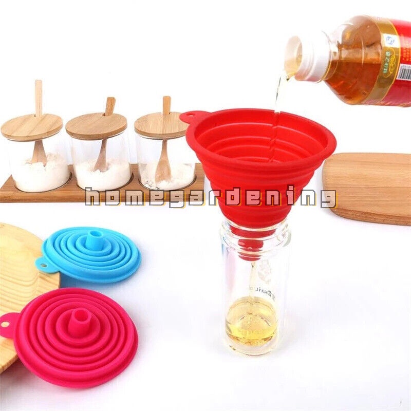 Phễu Silicone Chịu Nhiệt Có Thể Gấp Gọn Tiện Dụng