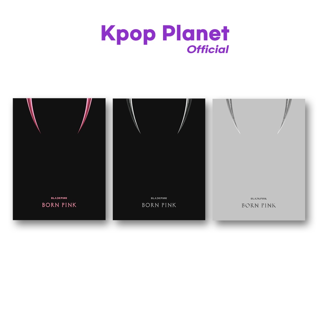 Set hộp album thứ 2 KPOP GOODS phiên bản BLACKPINK BORN PINK