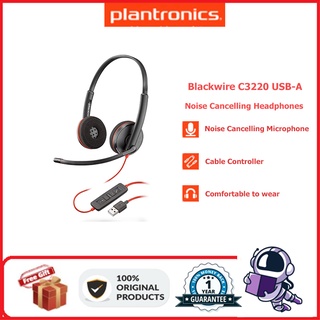 Tai nghe chống ồn kết nối usb giảm tiếng ồn plantronics blackwire c3220 blackwire c3210 100%