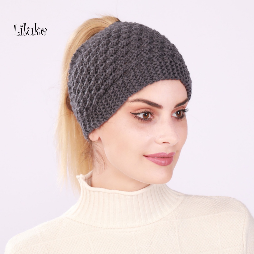 Mũ Len Beanie Mềm Mại Cho Nữ